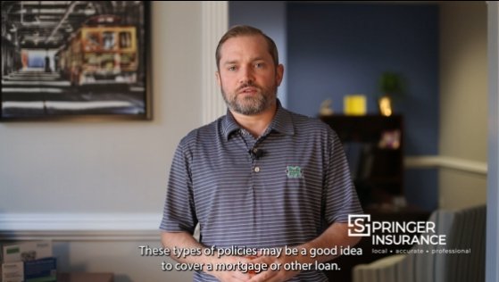 Screen Grab from  Decreasing Term Life Insurance 